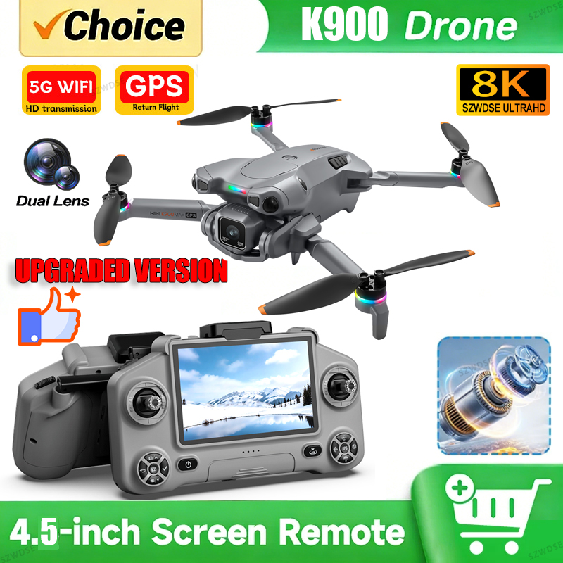 Drone Camera 4K - New K900 MAX GPS Drone with