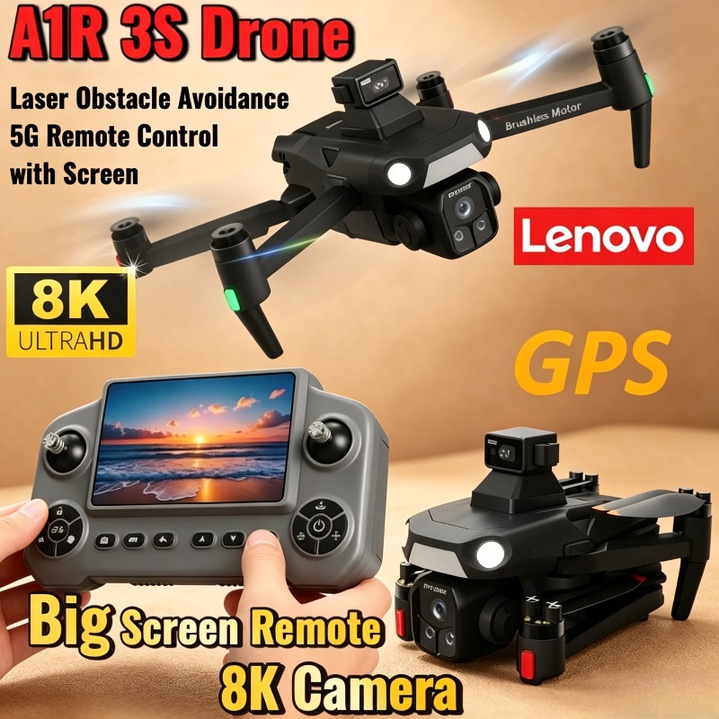 Drone Camera Hd - Lenovo A1R 3S Laser Obstacle with