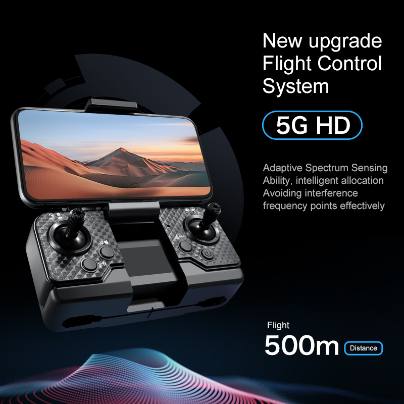 Drone Camera 4K - K811MAX Brushless Drone 4K HD Cam