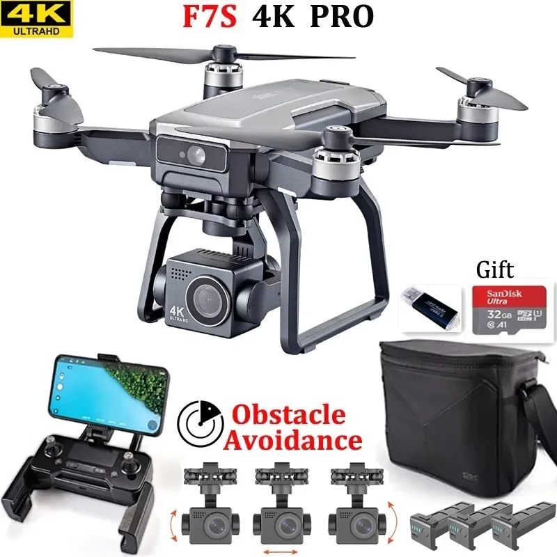 SJRC F7s 4K PRO Drone 4K obsca - Drone Camera Professional review and price