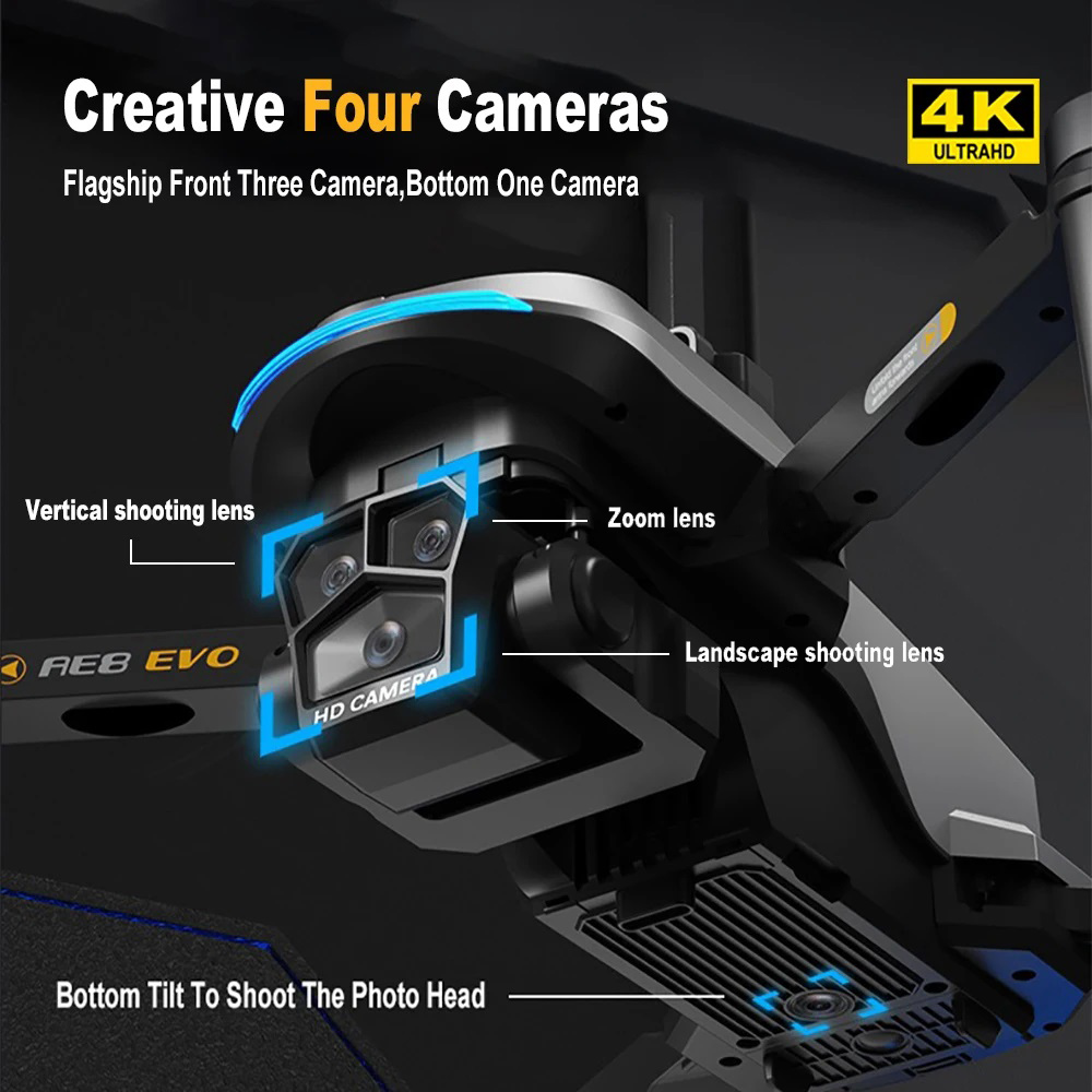 AE8 EVO Drone 4K Professional  - Drone Camera 4K review and price