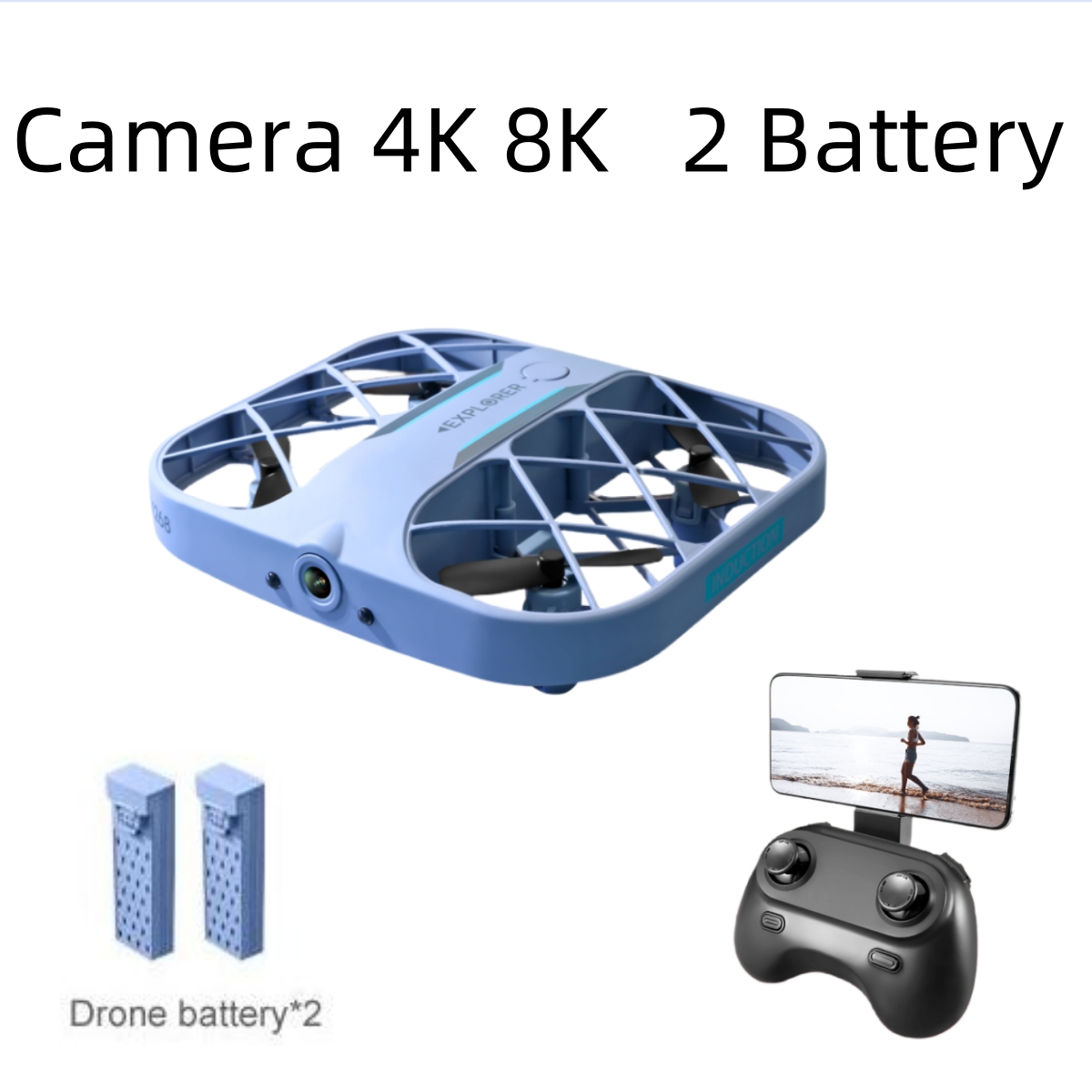 JJRC H107 FPV RC Drone with 2  - Drone Camera Hd review and price